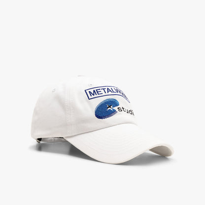 Metalwood Network Strapback Hat White