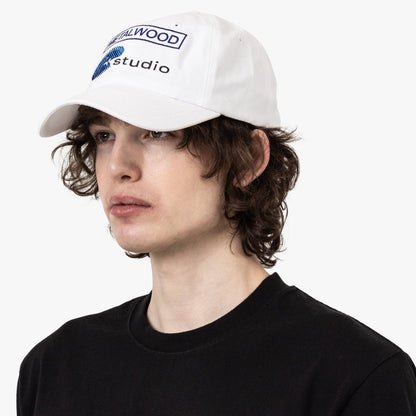 Metalwood Network Strapback Hat White