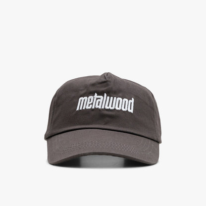 Metalwood Logo 5-Panel Hat Brown
