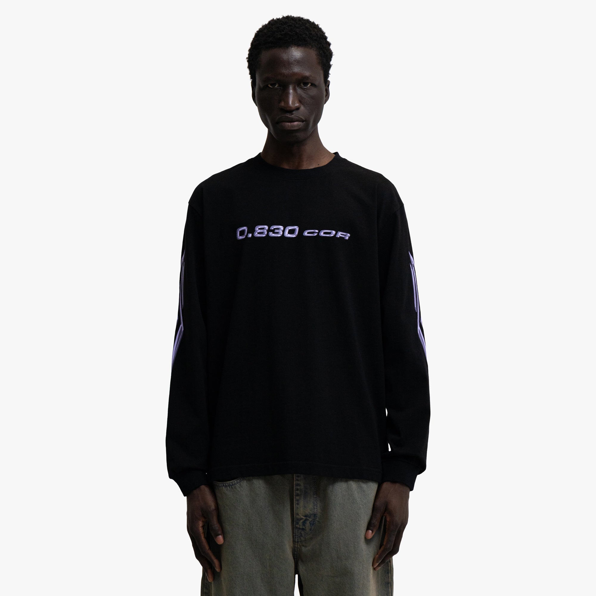 Metalwood 830 COR LS T-Shirt Black
