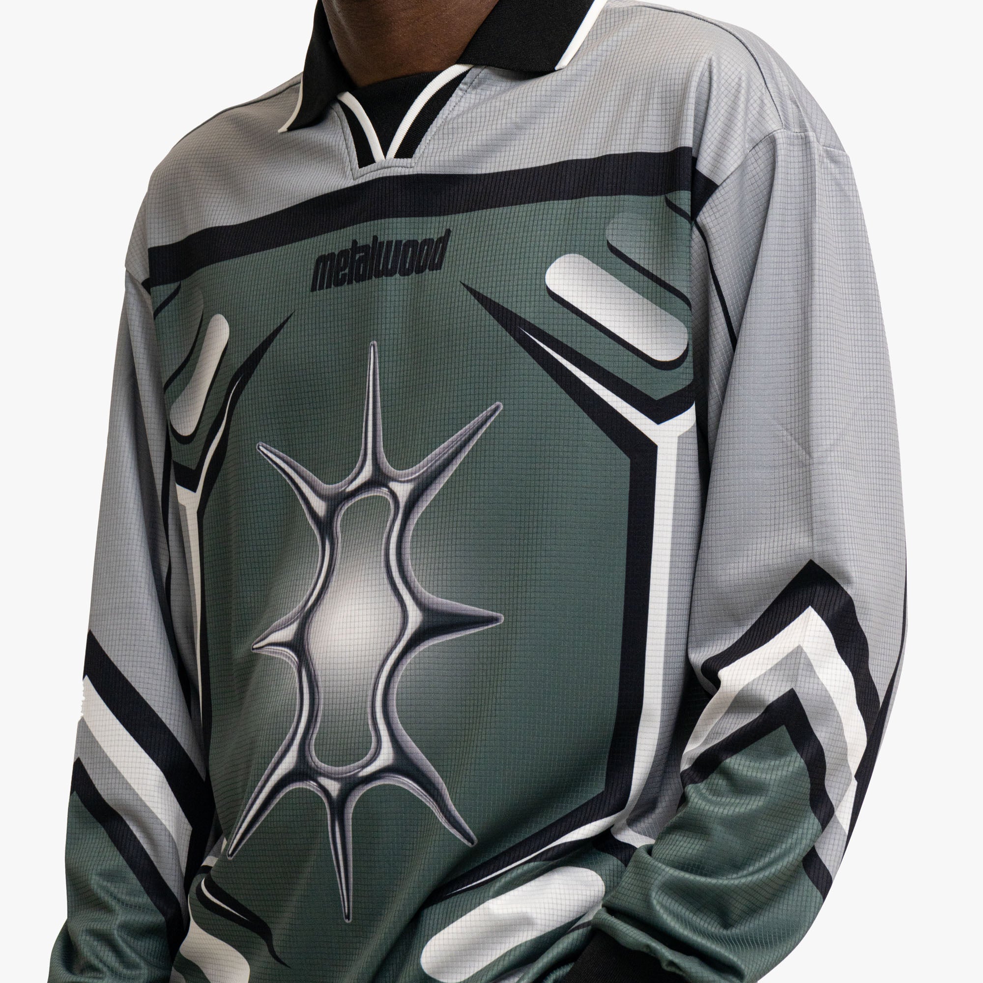 Metalwood X-Games LS Jersey Steel / Moss
