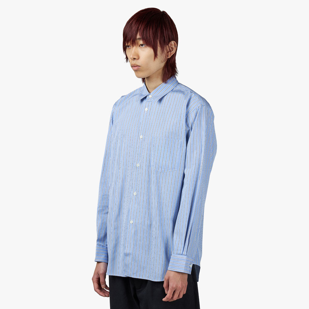COMME des GARÇONS SHIRT Yarn Dyed Stripe Poplin Shirt / Stripe 114