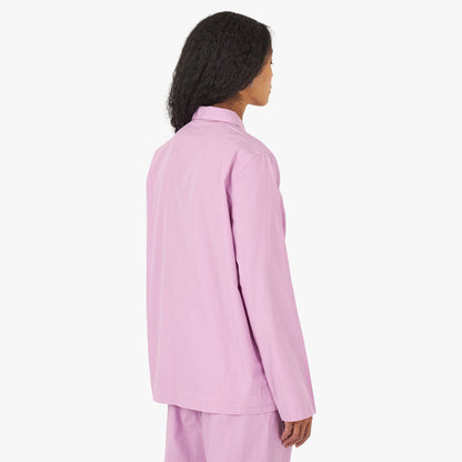 Tekla Poplin Long Sleeve Shirt / Purple Pink