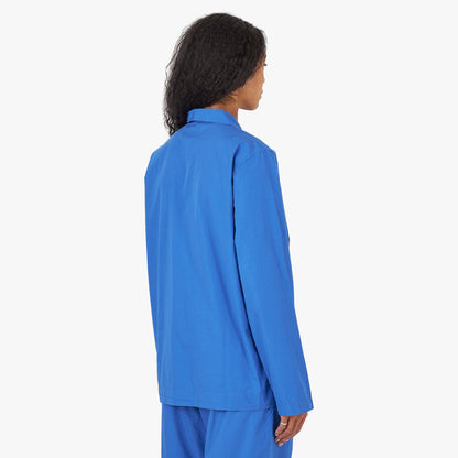 Tekla Poplin Long Sleeve Shirt / Royal Blue