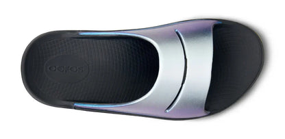 WOMEN'S OOFOS OOAHH LUXE SLIDE | FROST