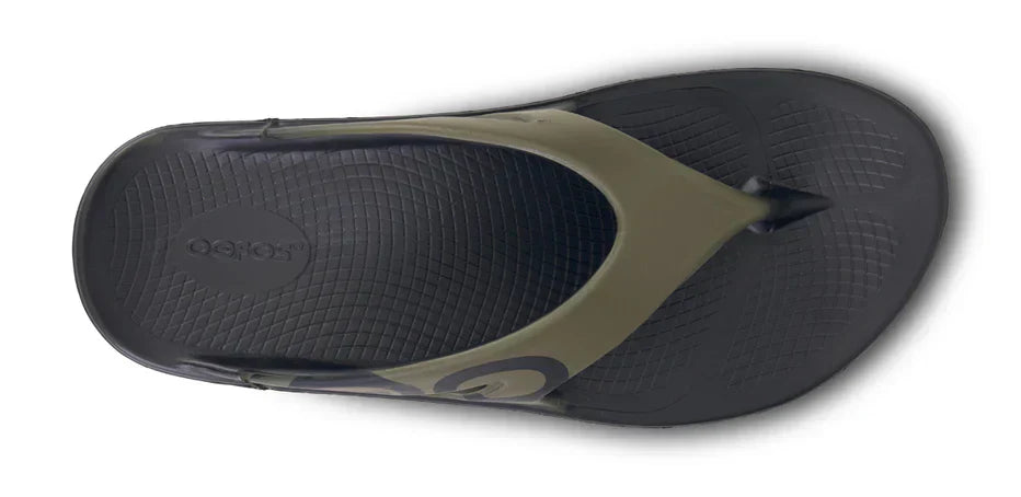 UNISEX OOFOS OORIGINAL SPORT THONG | TACTICAL GREEN