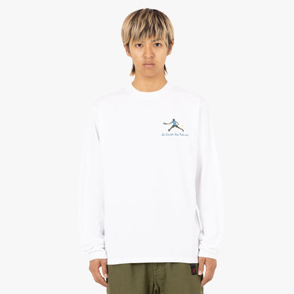 Palmes Societ� LS T-Shirt / White