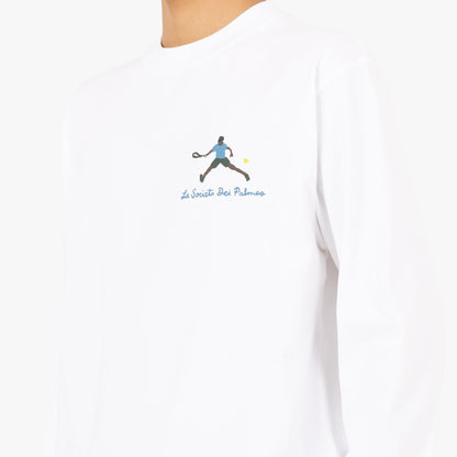 Palmes Societ� LS T-Shirt / White