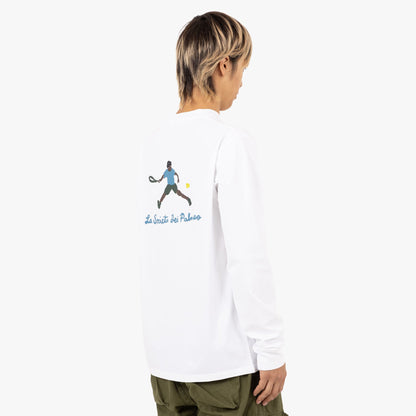 Palmes Societ� LS T-Shirt / White