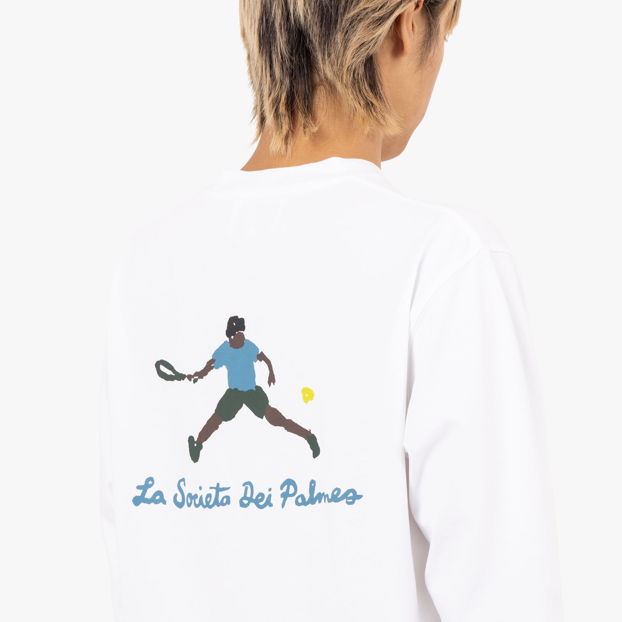 Palmes Societ� LS T-Shirt / White