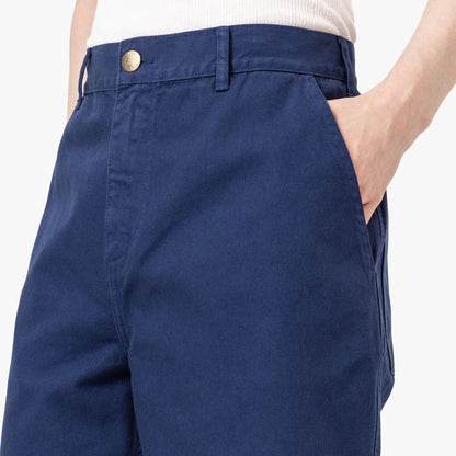 Palmes Twill Patch Shorts Blue