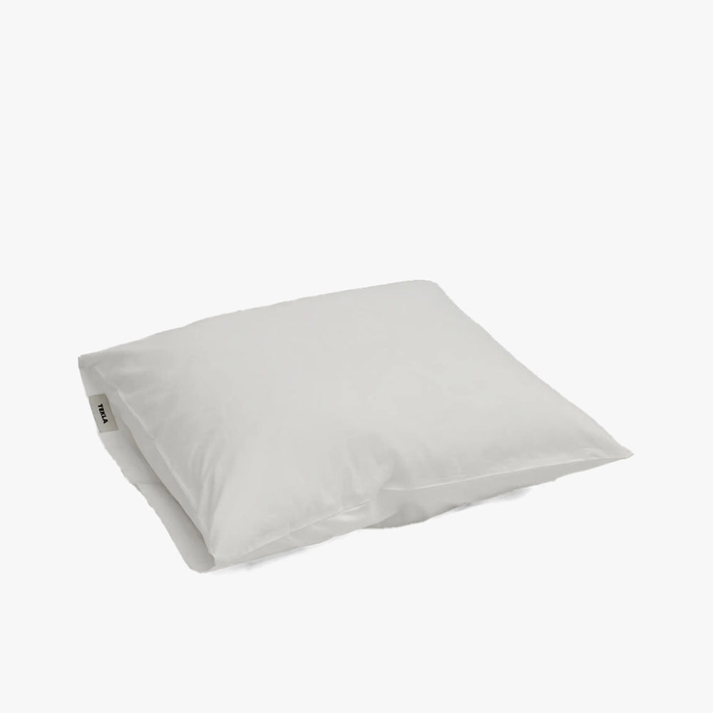 Tekla Cotton Percale Pillowcase / Broken White