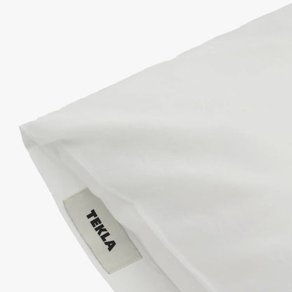 Tekla Cotton Percale Pillowcase / Broken White
