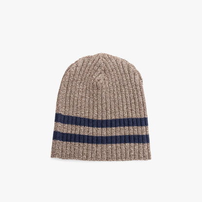 4YE Signature Patch Beanie / Grey / Navy