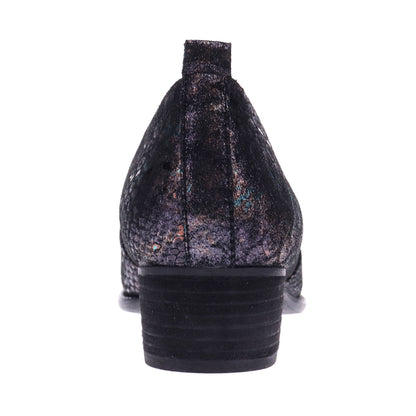 WOMEN'S REVERE BUDAPEST SLIP ON | METALLIC PYTHON