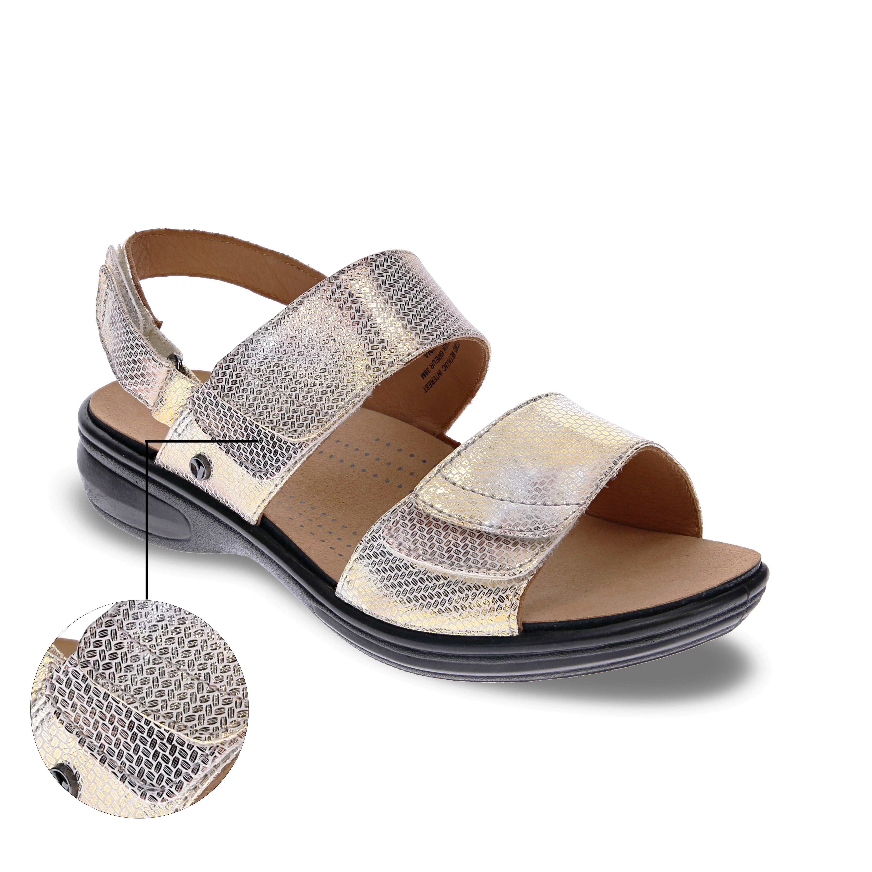 WOMEN'S REVERE COMO | METALLIC INTEREST