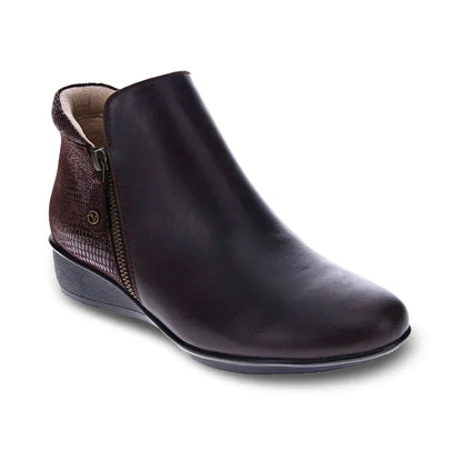 WOMEN'S REVERE DAMASCUS BOOT | ESPRESSO FRENCH / LIZARD