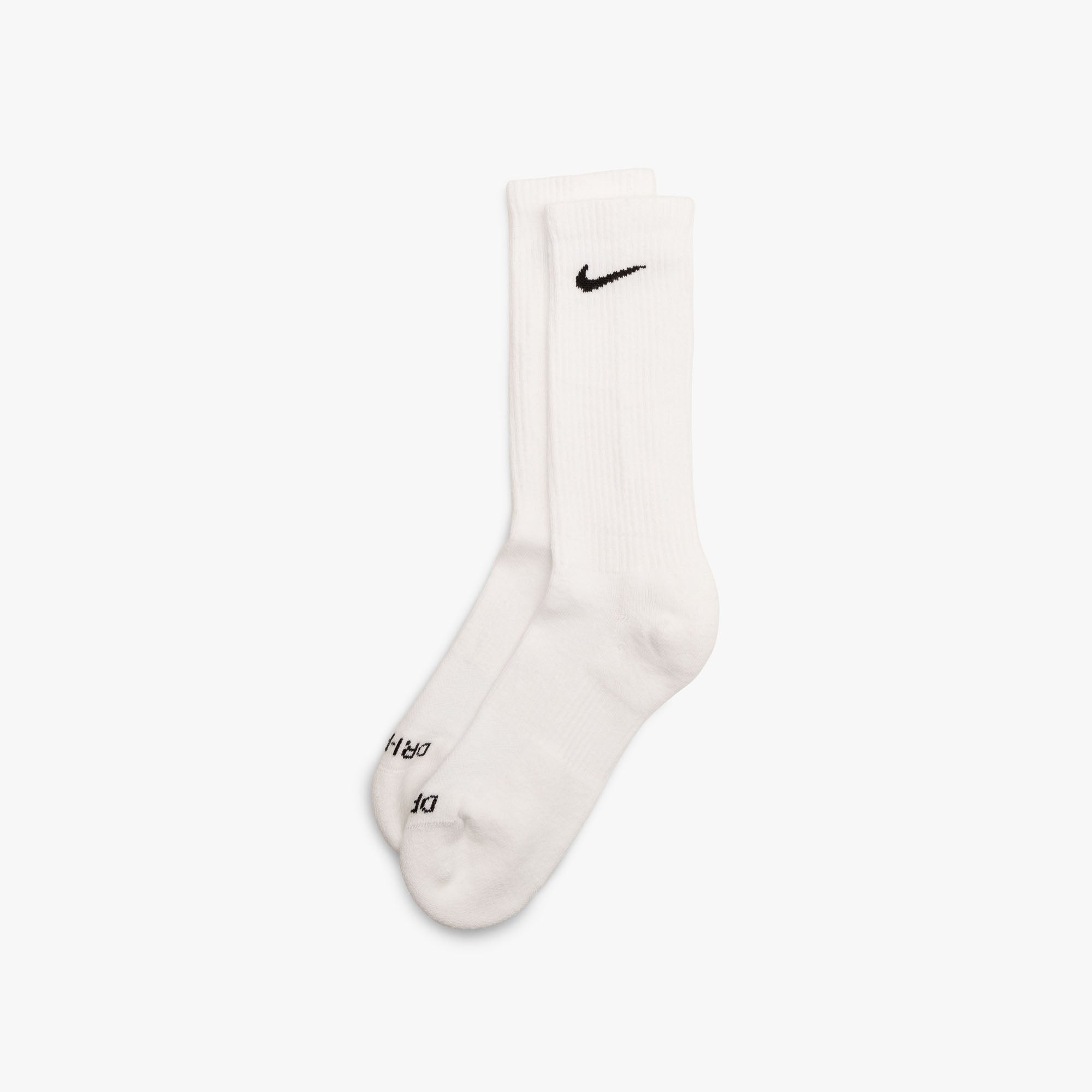 Nike Everyday Plus Cushioned Training Crew Socks (6 Pack) White / Black