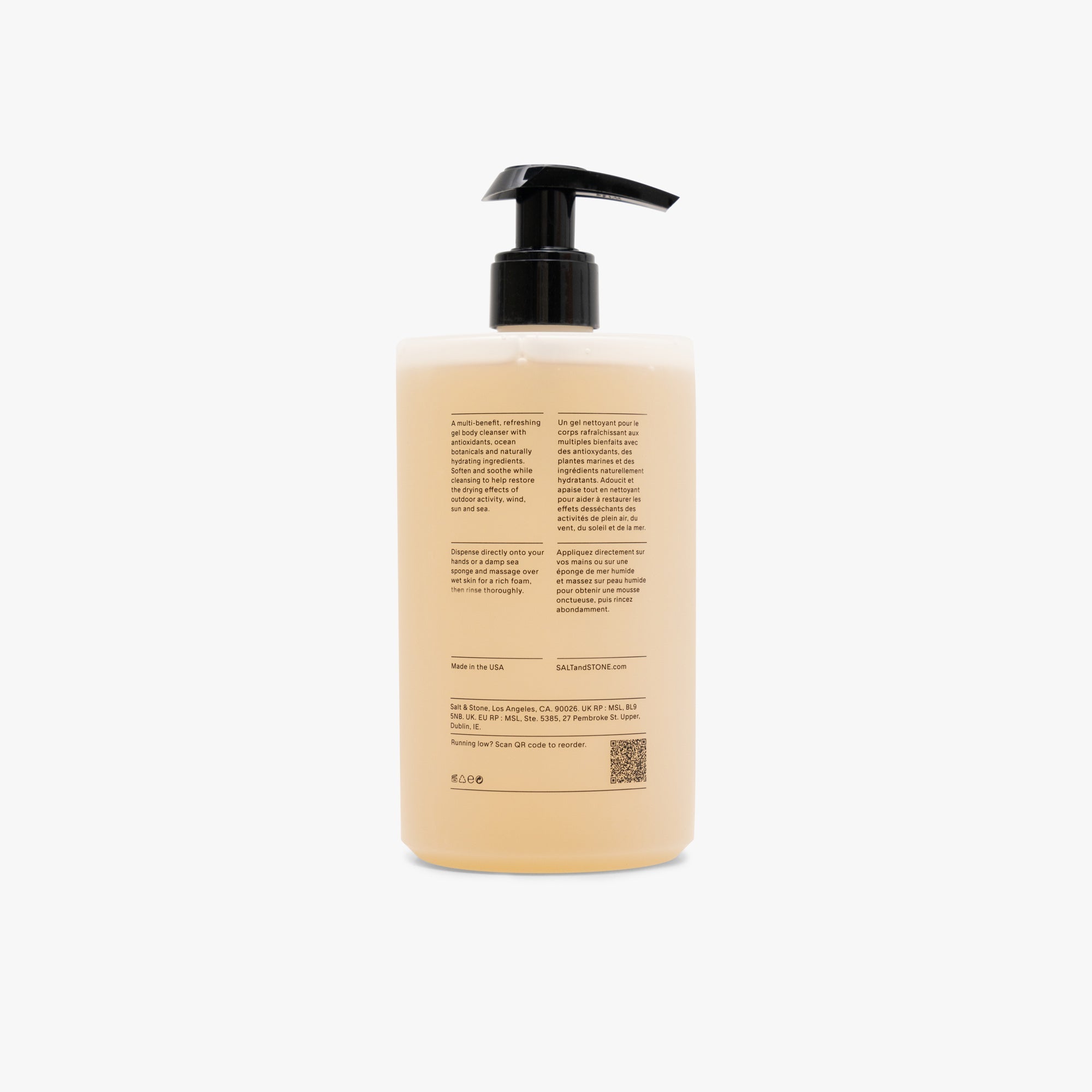 Salt & Stone Body Wash / Saffron & Cedar