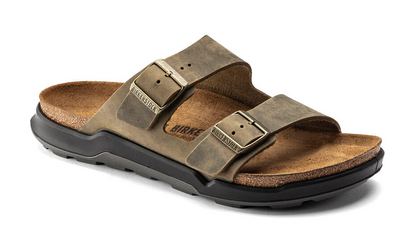 MEN'S BIRKENSTOCK ARIZONA RUGGED | FADED KHAKI