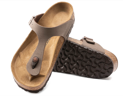 UNISEX BIRKENSTOCK GIZEH BIRKIBUC | MOCCA