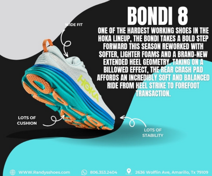 WOMEN'S HOKA BONDI 8 | CREAM / VANILLA