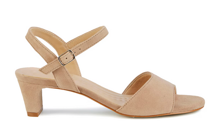 WOMEN'S ROS HOMMERSON LYDIA HEEL | TAUPE SUEDE