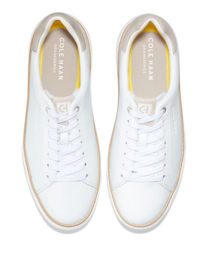 WOMEN'S COLE HAAN GRANDPRØ TOPSPIN SNEAKER | WHITE / DOVE