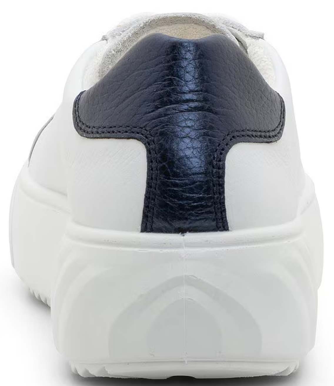 WOMEN'S ARA MIKKY PLATFORM SNEAKER | WHITE / MIDNIGHT BLUE