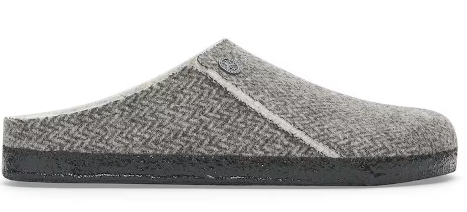 UNISEX BIRKENSTOCK ZERMATT RIVET SHEARLING | HERRINGBONE GRAY
