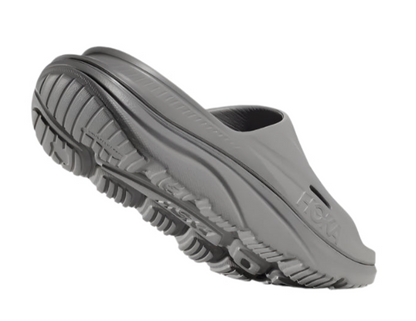 UNISEX HOKA ORA RECOVERY SLIDE 3 | GREY / GREY