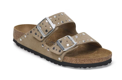 WOMEN'S BIRKENSTOCK ARIZONA RIVET | TAUPE