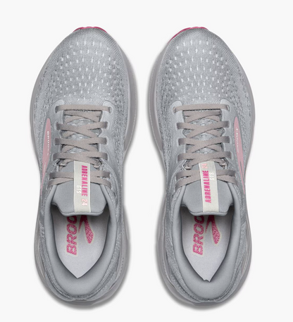 WOMEN'S BROOKS ADRENALINE GTS 24 | ALLOY / WHITE / ZEPHYR