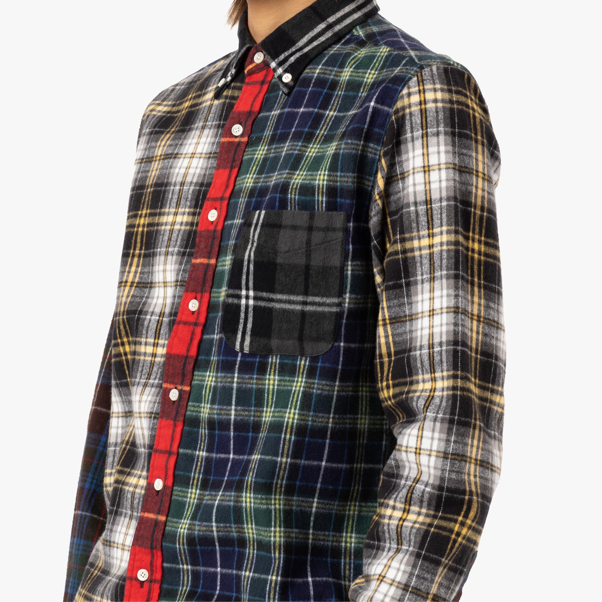 BEAMS PLUS B.D. Check Panel / Black