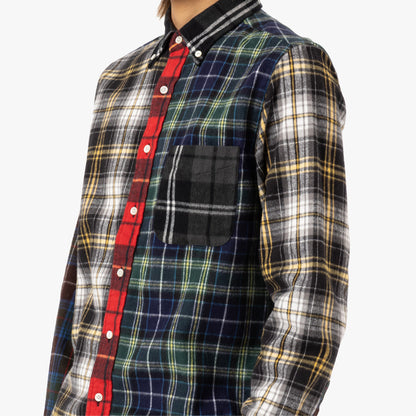 BEAMS PLUS B.D. Check Panel / Black