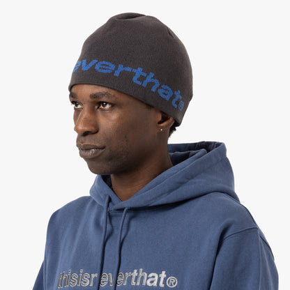 thisisneverthat SP-Logo No Cuff Beanie / Charcoal