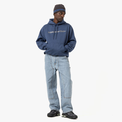 thisisneverthat T-Logo Hoodie / Deep Water