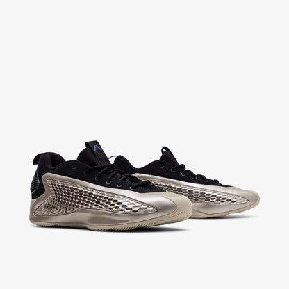 adidas Anthony Edwards 1 Low Champagne Metallic / Core Black - Lucid Blue