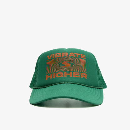Supervsn Vibrate Higher Trucker Hat / Green