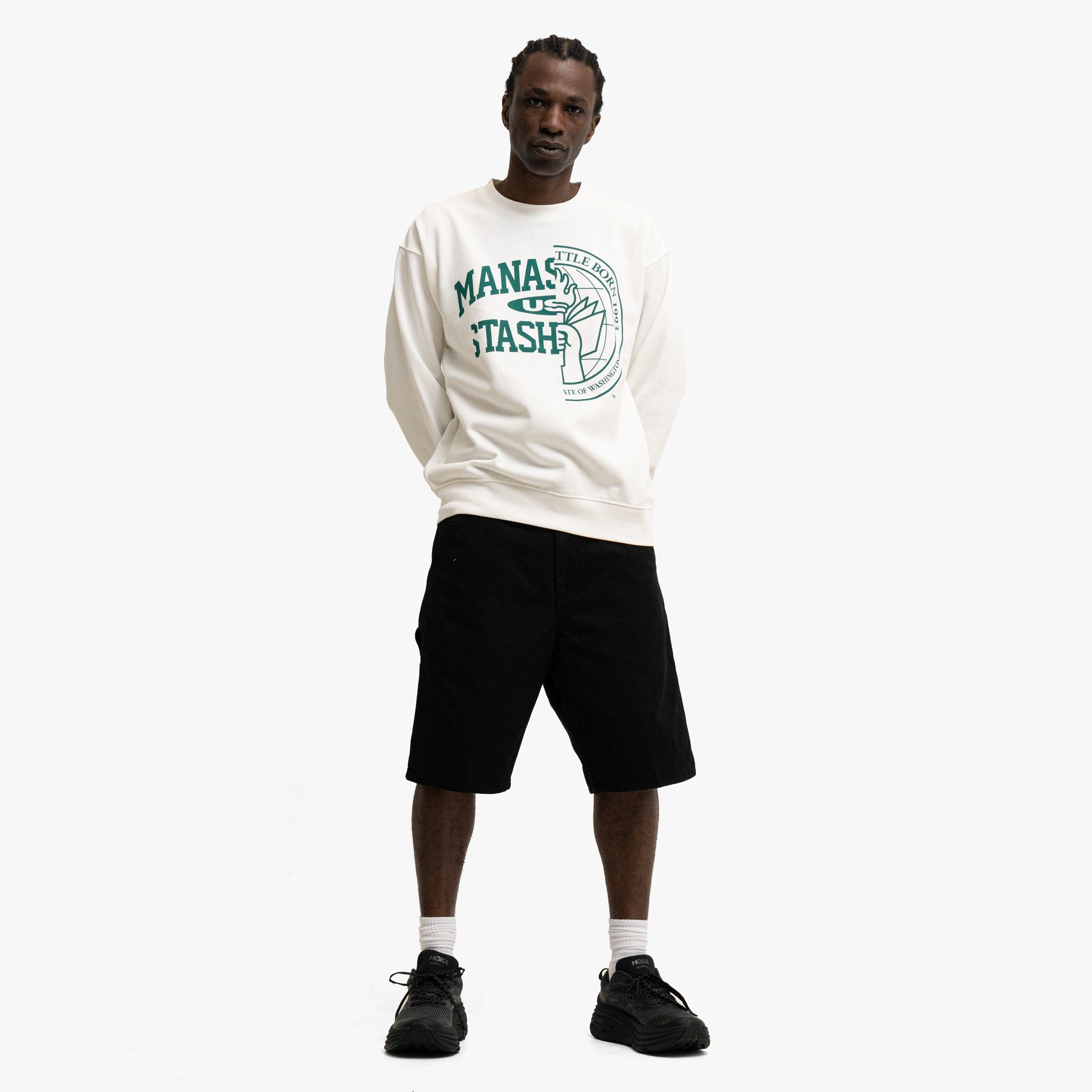 Carhartt WIP Single Knee Short Black
