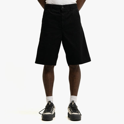 Carhartt WIP Single Knee Short Black