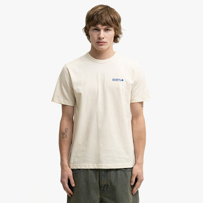 Balmoral Radius T-Shirt Natural / Light Blue