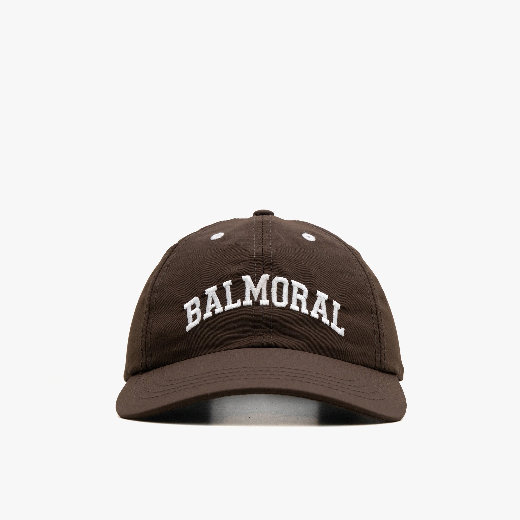 Balmoral Aberdeen 6 Panel Hat Chocolate / White