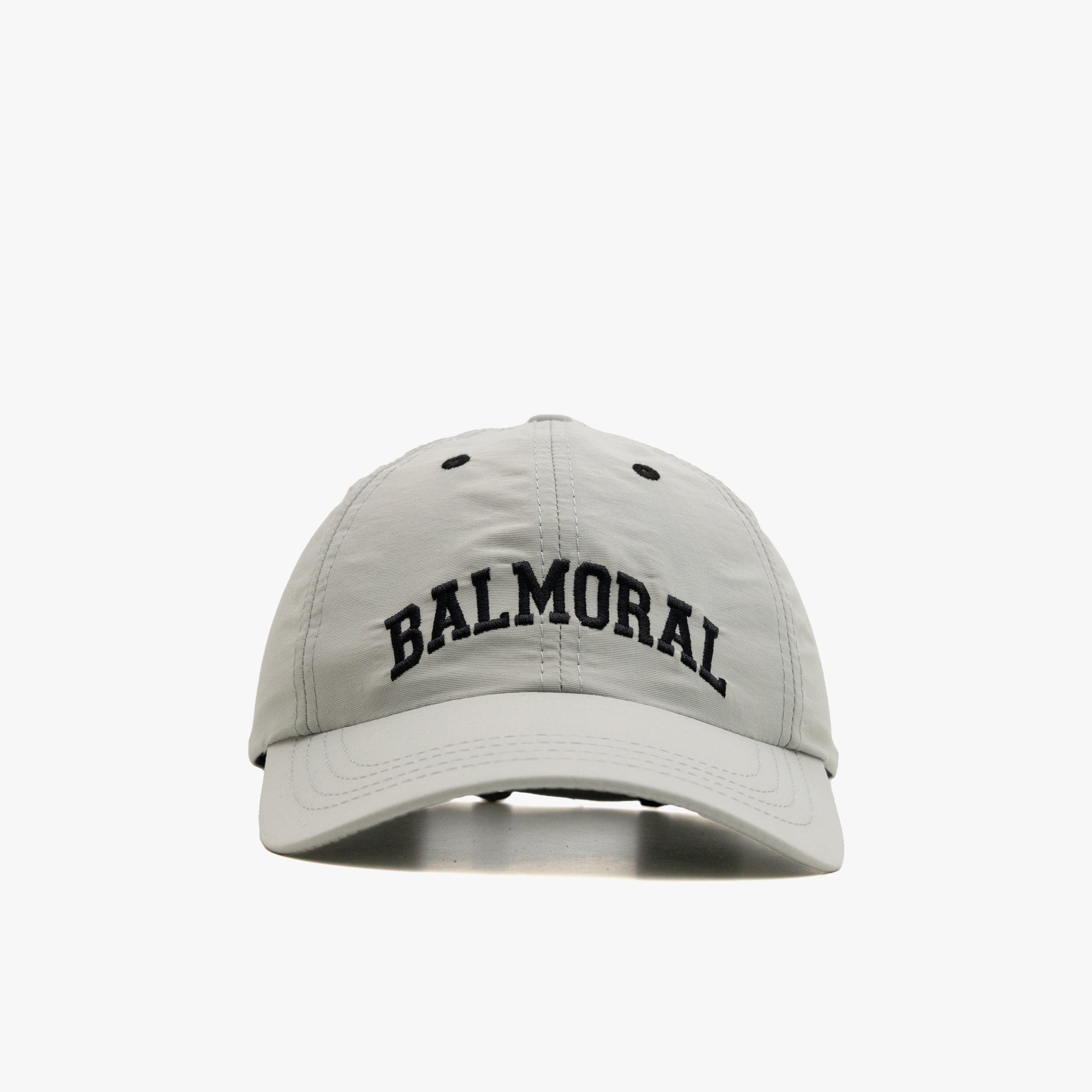 Balmoral Aberdeen 6 Panel Hat Silver Grey / Black