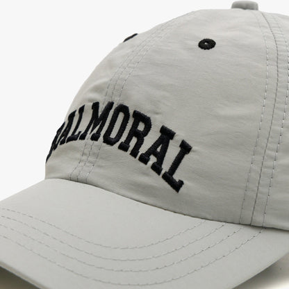 Balmoral Aberdeen 6 Panel Hat Silver Grey / Black