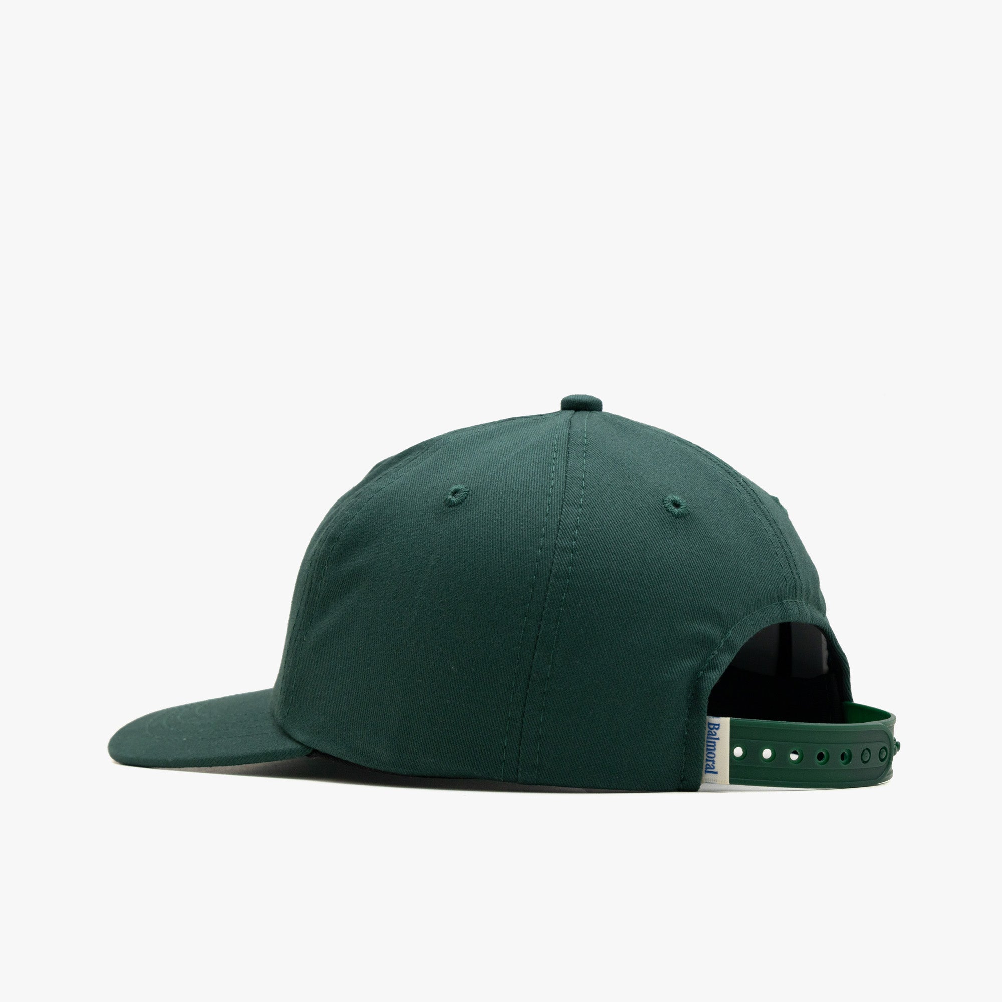 Balmoral Skyline 5-Panel Hat Forest Green / Gold
