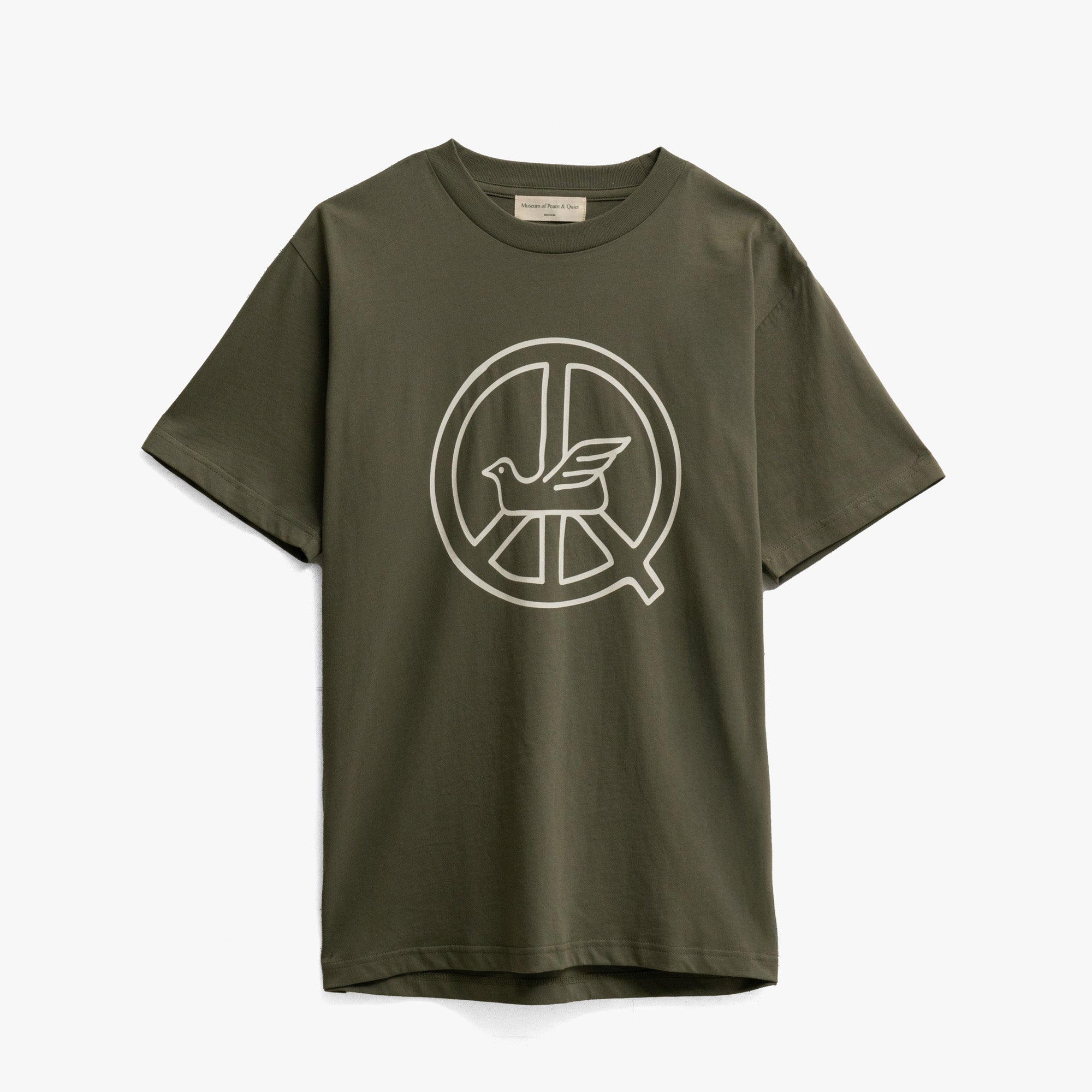 Museum Of Peace & Quiet Dove Tee Olive
