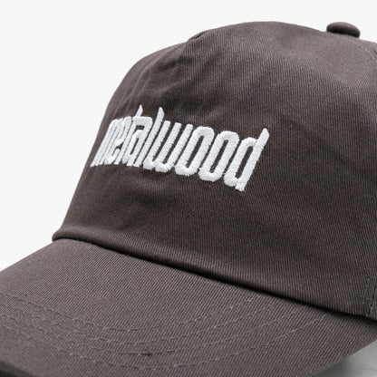 Metalwood Logo 5-Panel Hat Brown
