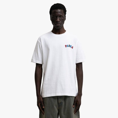 by Parra This Damn Chair T-Shirt White