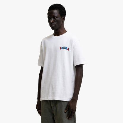 by Parra This Damn Chair T-Shirt White